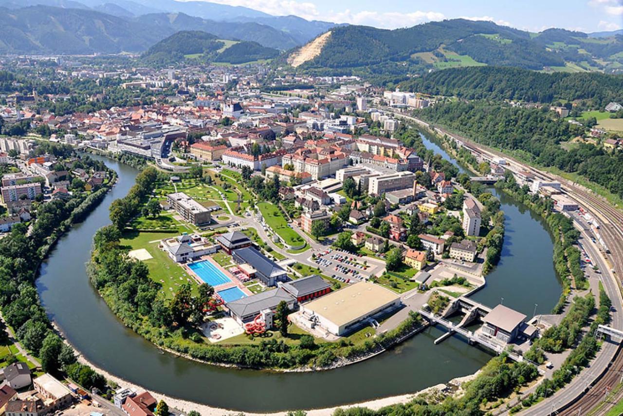 Auszeit Steiraland 3 Mit Ueberdachter Terasse Privatem Garten Und Gratis Parkplatz Leoben  Kültér fotó
